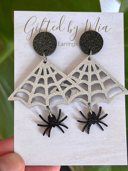 Halloween statement earrings