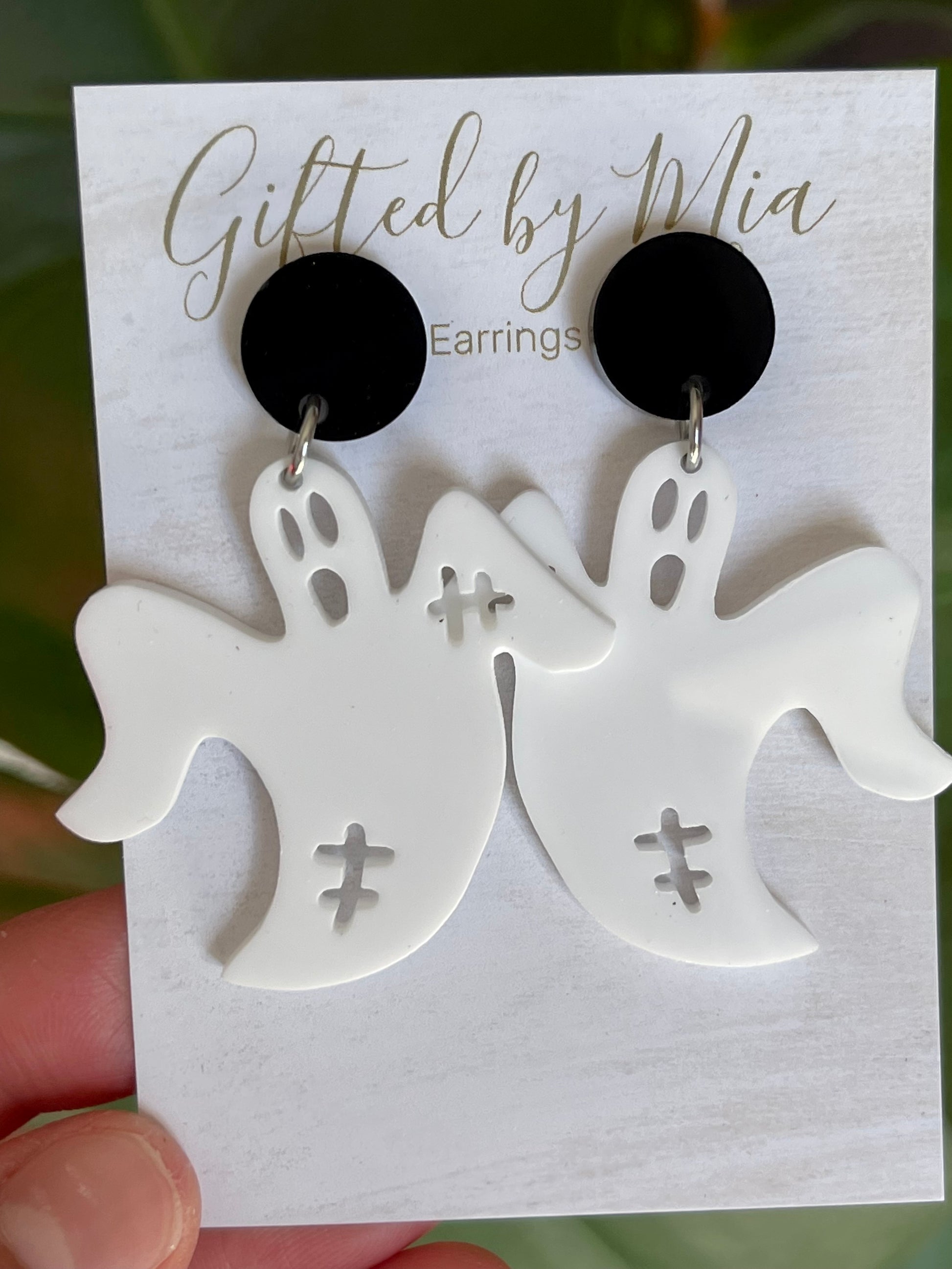halloween ghoul earrings