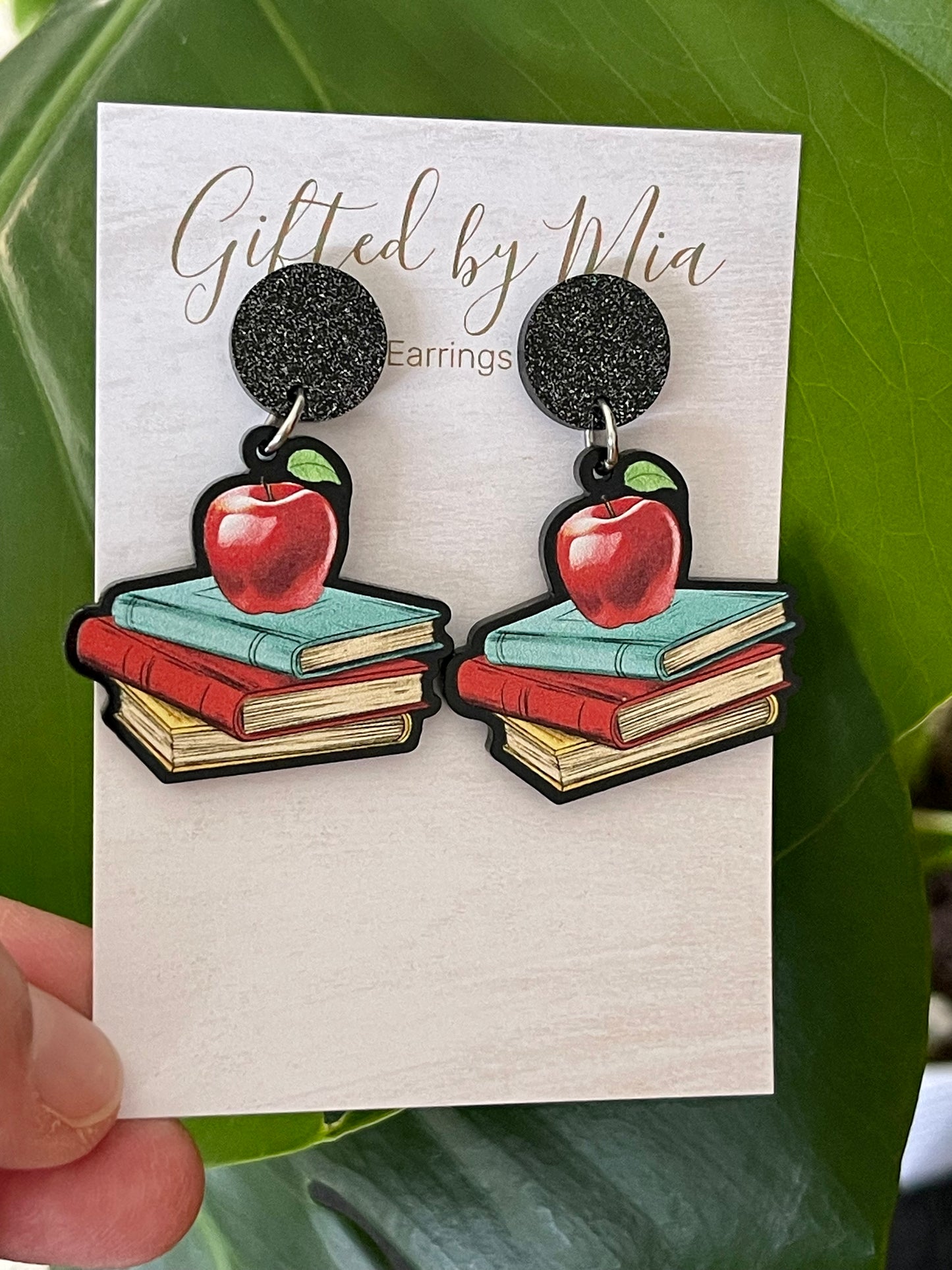 Fun novelty earrings for teachers