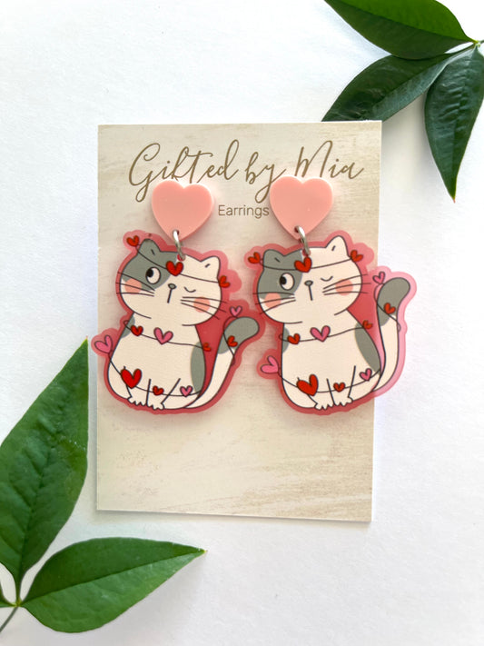 Quirky Cat Earrings